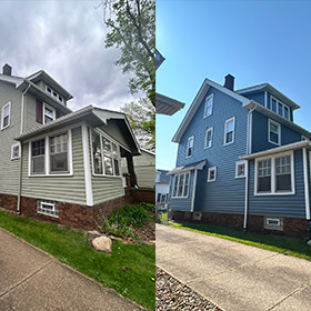 Siding Before And After